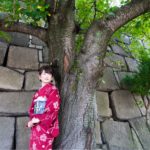 Osaka Castle Osaka Jo Kimono Rental and Kimono Walking